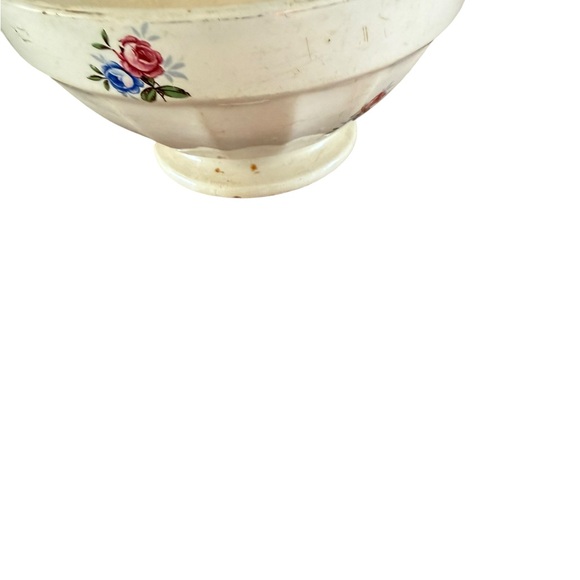 Digoin Antique French Coffee Bowl Floral - Picture 2 of 4